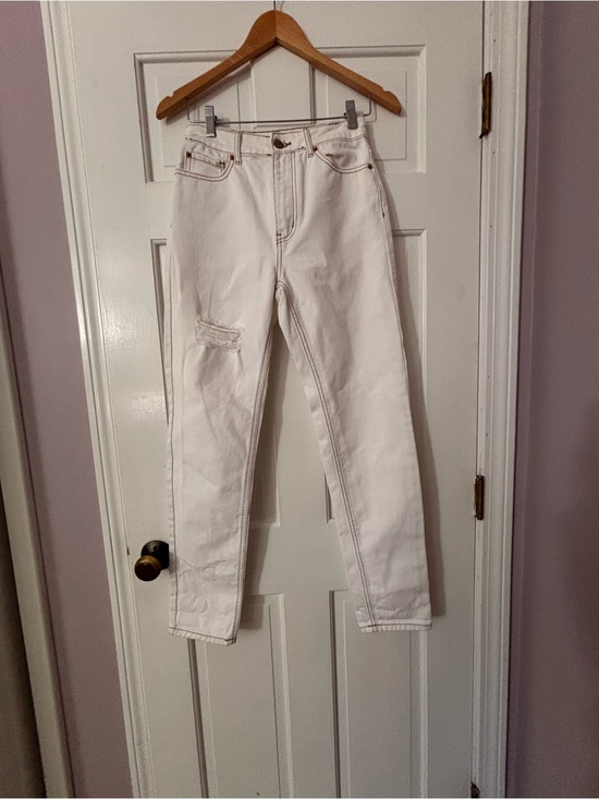 BDG Denim - BDG Off-White High-Rise Straight Jeans